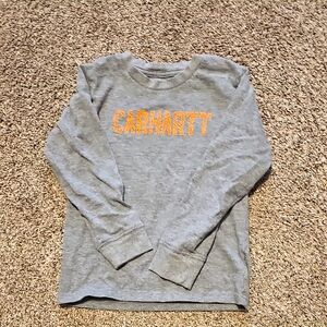 Carhartt Kids Gray Long Sleeve Shirt
